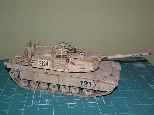 Abrams M-1A1D , W trakcie pracy