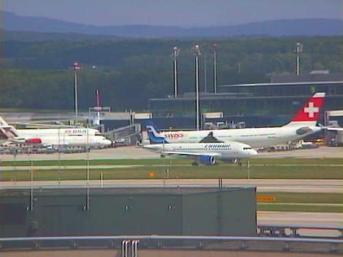 A319 Finnair & A340 Swiss #lotnisko