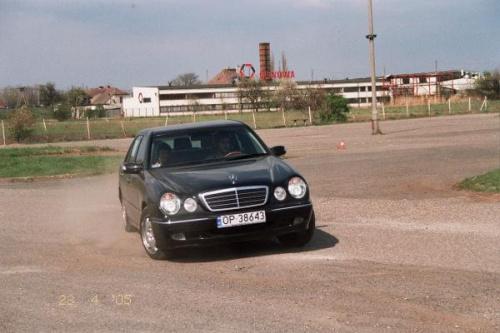 Piotrek na Mini KJSie w Grudzicach 23.04.2005