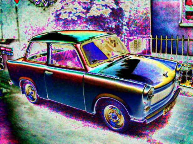 trabant z kosmosu