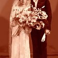 1936rok. Slub rodzicow. #RodzinnyAlbum