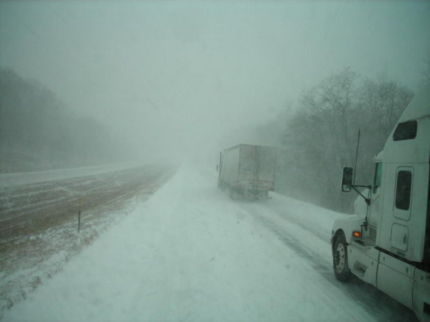 Zima w Illinois, luty 2007