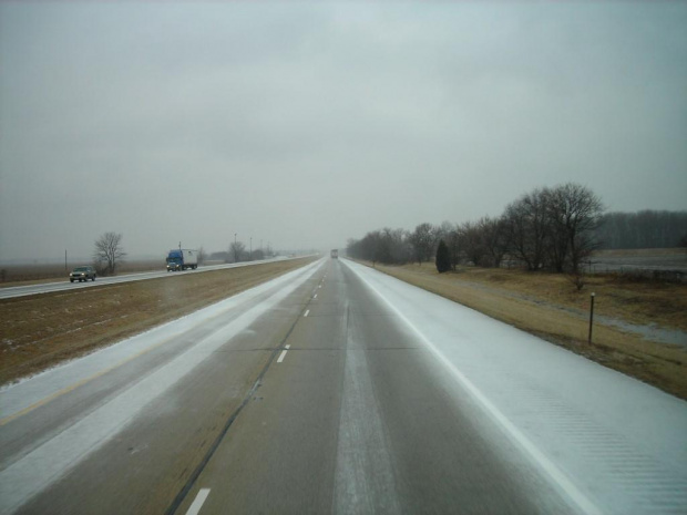 Zima w Illinois, luty 2007