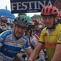 Bike Maraton 2006 statt w Przesiece na zdjęciu ja z góralem z Janowic