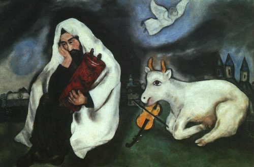 Marc Chagall,Samotnosc #Malarstwo