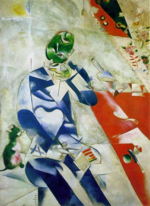 Marc Chagall,Poeta . #Malarstwo