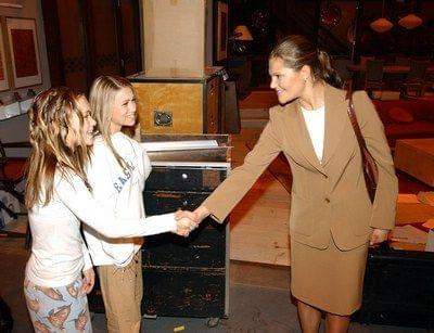 Princess of Sweden visits Universal Studios