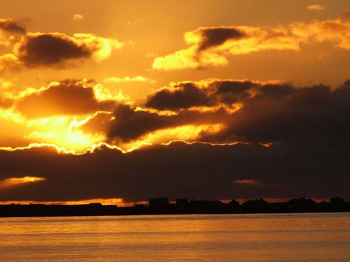 #Islandia #morze #ZachódSłońca