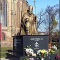 Chojna - pomnik Jana Pawła II #miejsca #MiastaPolskie #wycieczki #budowle #pomniki