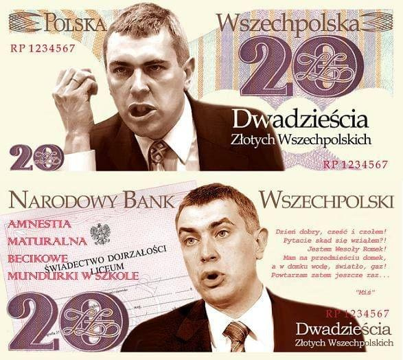 Banknoty IV RP #śmieszne