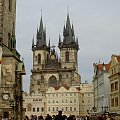 Rynek Staromiejski i Kościół Tyński #Praga