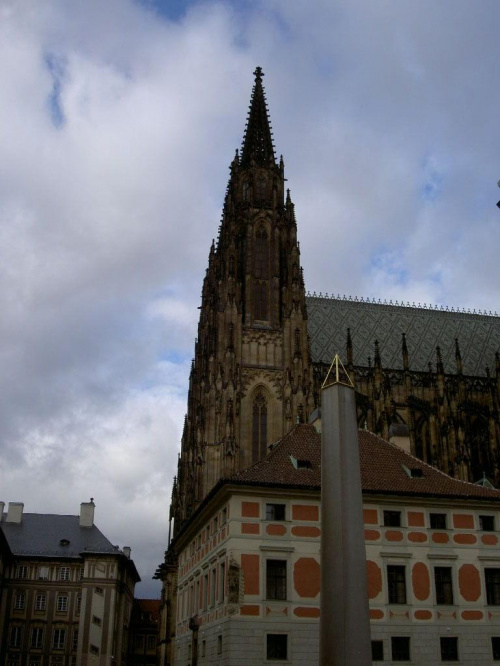 Wieża katedry św. Wita #Praga