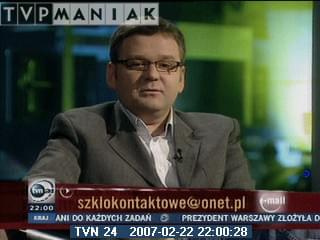 www.TVPmaniak.pl
500. wydanie "Szkła kontaktowego" w TVN24. #szklo #kontaktowe #tvn #tvn24 #miecugow #sianecki #daukszewicz #jachimek #przybylik #zimiński #andrus #rozrywka #polityka #wydanie