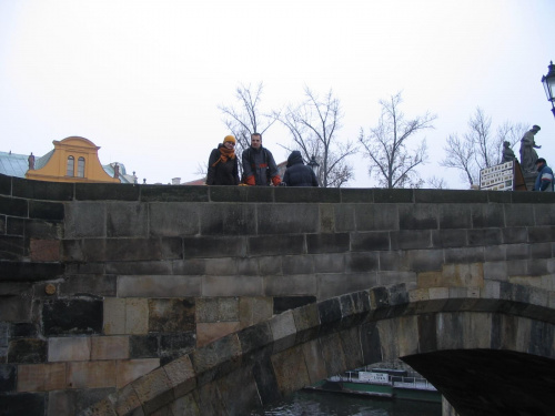 Martusia i Michał na Moście Karola :) #Praga #Czechy