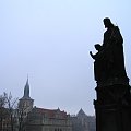 Figury na Moście Karola. #Praga #Czechy