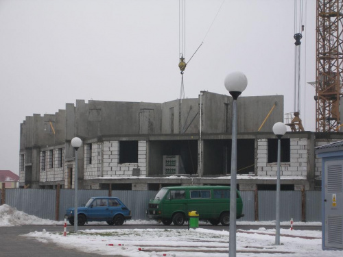 Zdjęcia z budowy Osiedla Rajska Jabłoń , Jabłonna