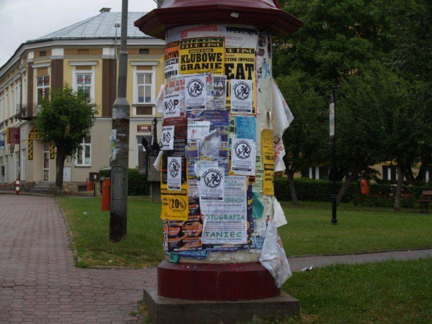 15.07.2006 - akcja plakatowa NOP Sanok