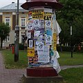 15.07.2006 - akcja plakatowa NOP Sanok