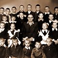1958rok.Pierwsza moja klasa z wychowawca. #RodzinnyAlbum